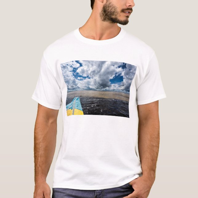 T-shirt Réunion des eaux au Pérou (Devant)