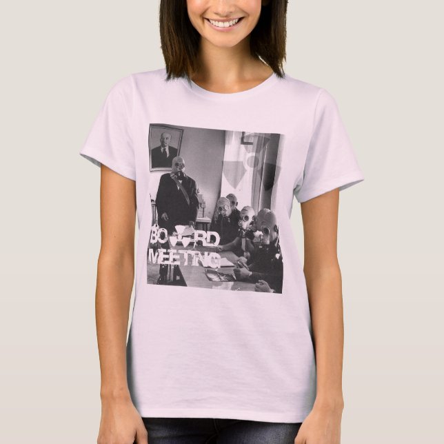 T-shirt réunion du conseil (Devant)