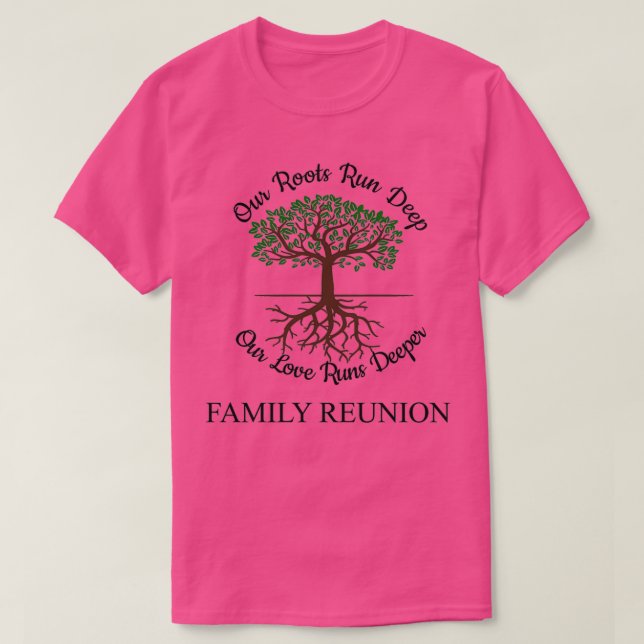 T-shirt Réunion familiale  (Design devant)
