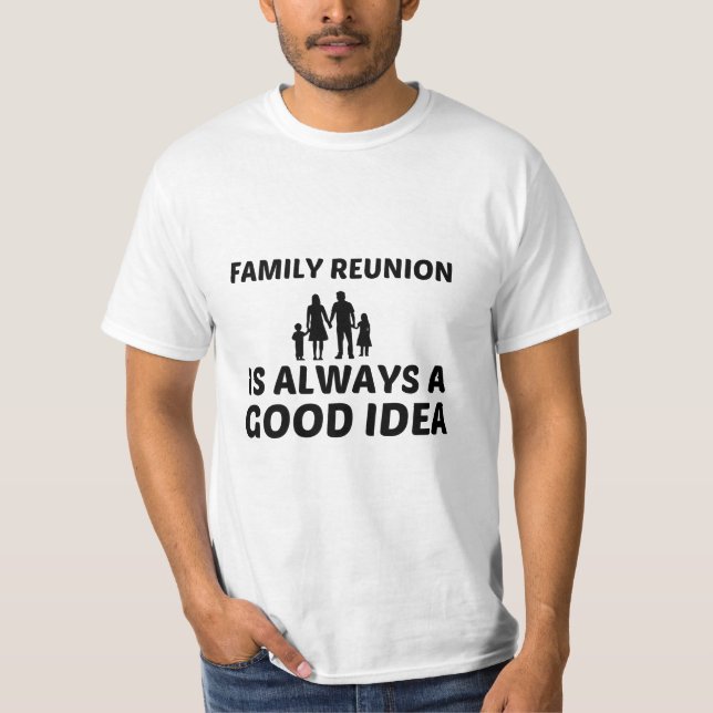 T-SHIRT RÉUNION FAMILIALE (Devant)