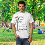 T-shirt Réunion familiale<br><div class="desc">Ce T-Shirt élégant de réunion familiale est désolé avec un arbre généalogique en mosaïque aux couleurs de l'arc-en-ciel. Facilement personnalisable avec votre nom et l'année de votre réunion. Utilisez l'option Personnaliser supplémentaire pour modifier la taille, le style ou la couleur du texte si vous le souhaitez. Parce que nous créons...</div>