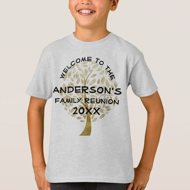 T-shirt Réunion familiale (Devant)