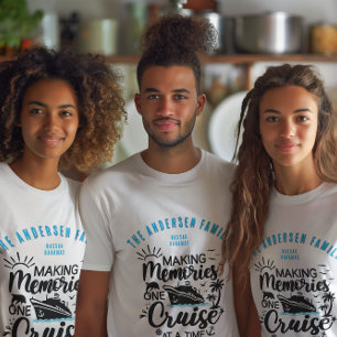 T-shirt Réunion familiale   Groupe de jumelage de croisièr
