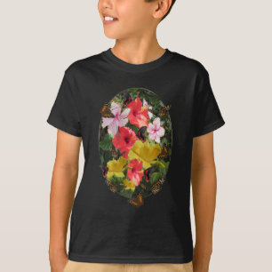T-shirt Réunion Hibiscus