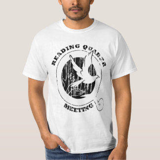 T-shirt Réunion usée de quaker de lecture