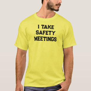 T-SHIRT RÉUNIONS SUR LA SÉCURITÉ