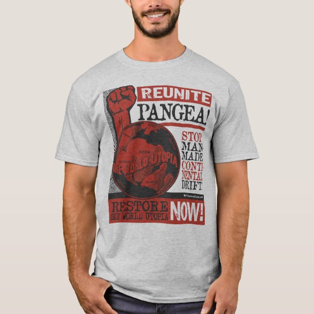 T-shirt Réunissez Pangea !T-shirt (Devant)