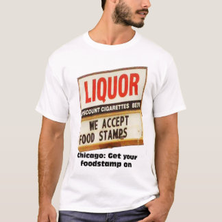 T-shirt Réussissez votre foodstamp