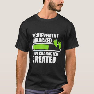 T-shirt Réussite débloquée Nouveau personnage D Drôle de g