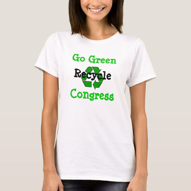 T-shirt Réutilisez le congrès (Devant)