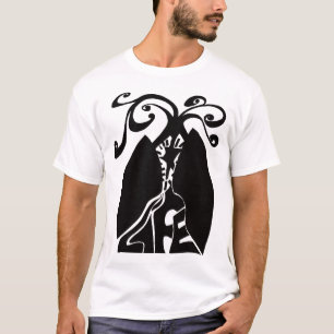 T-shirt Réutilisez le noir de la vie