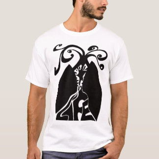 T-shirt Réutilisez le noir de la vie