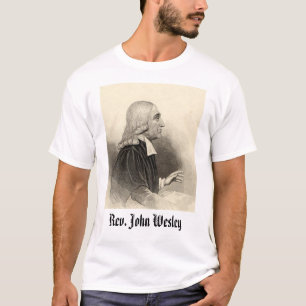 T-shirt Rev. John Wesley, Rev. John Wesley