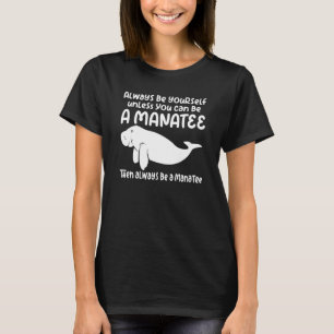 T-shirt rêvant de lamantins vache marine créature océaniqu