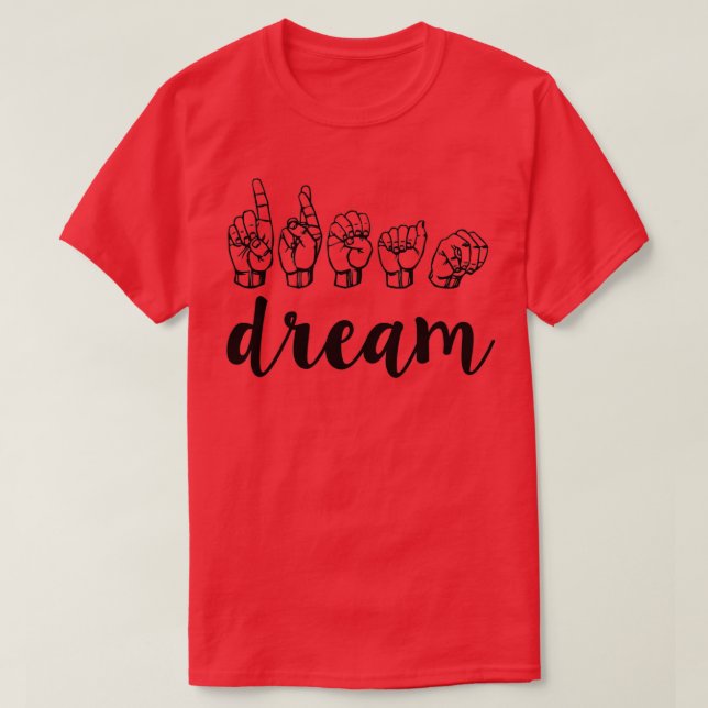 T-shirt rêve (Design devant)