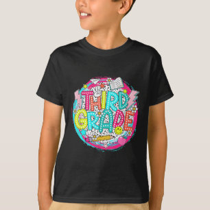 T-shirt Rêve à points dalmatiens 3e équipe Enseignant de t