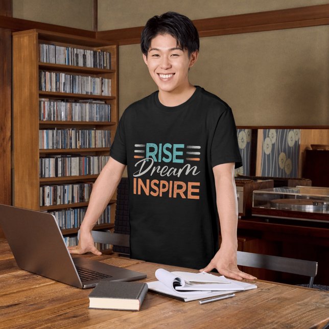T-shirt Rêve ascendant Inspire (Créateur téléchargé)