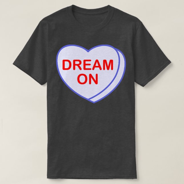 T-shirt Rêve Coeur de conversation allumé (Design devant)