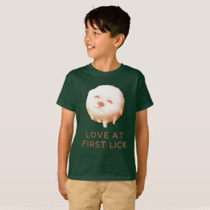 T-shirt Rêve de beignet : Smile Pup glacé 