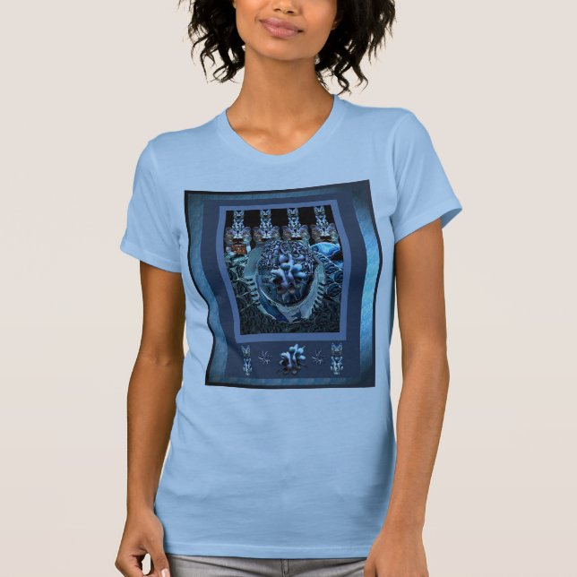 T-shirt Rêve de chat (Devant)