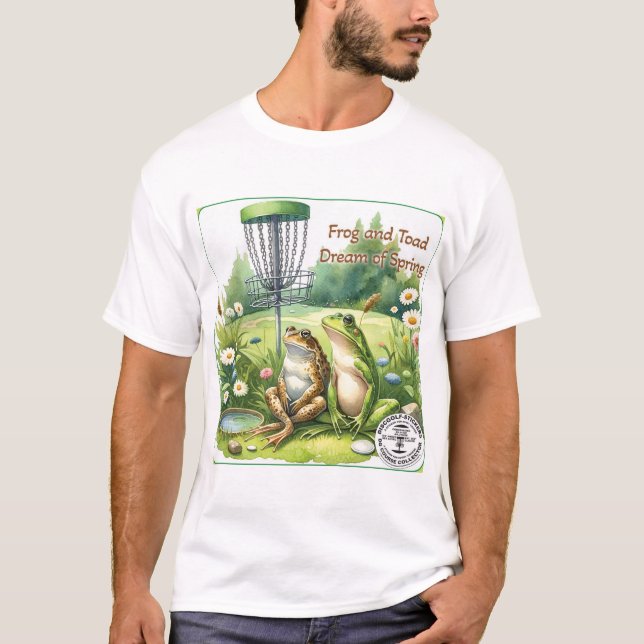 T-shirt Rêve de grenouille et de crapaud du printemps (Devant)