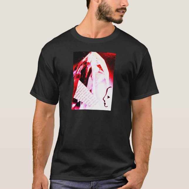 T-shirt Rêve de rubis doux (Devant)