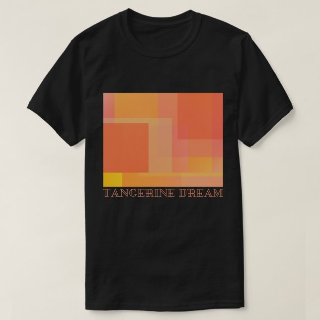 T-shirt Rêve de Tangerine   (Design devant)