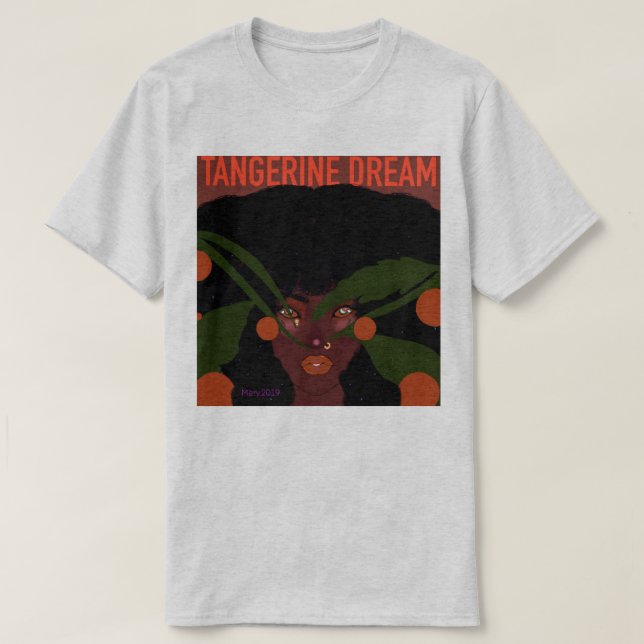 T-shirt Rêve de Tangerine (Design devant)