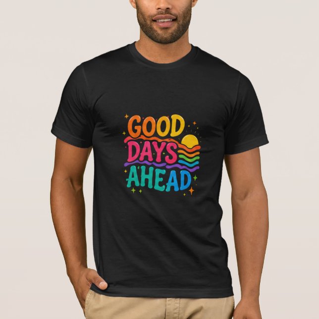 T-shirt Rêve en couleurs néon (Devant)