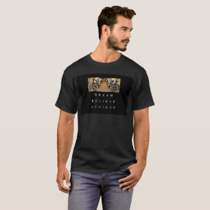T-shirt rêve qu'il croient qu'il le réalisent citation d
