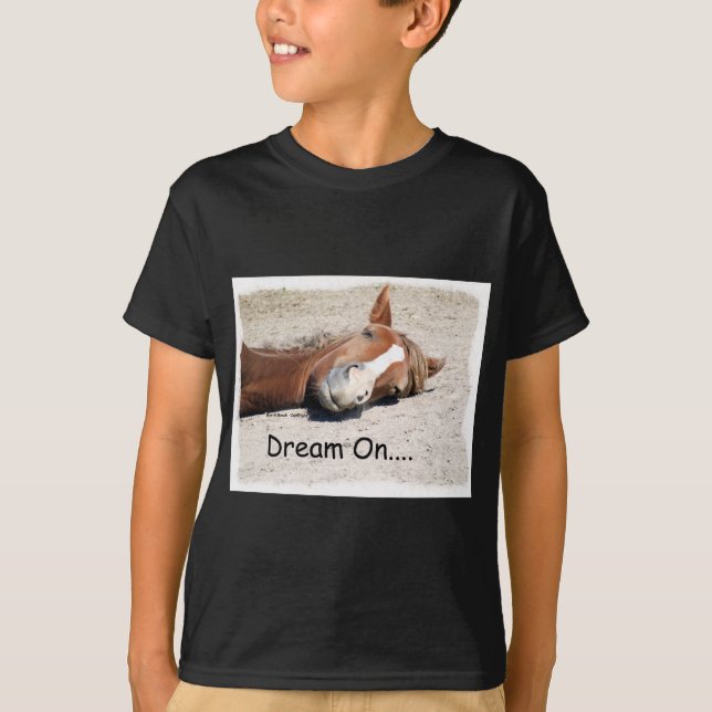 T-shirt Rêve sur le cheval (Devant)