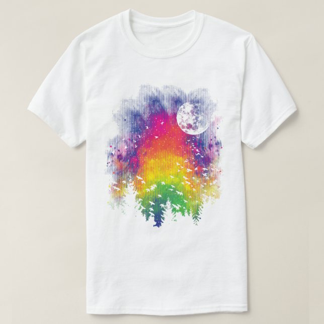 T-shirt Rêve vif (Design devant)