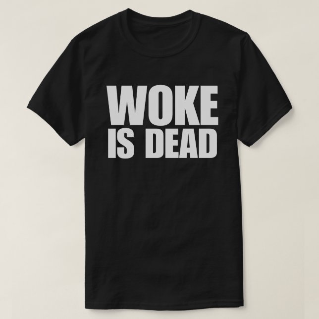 T-shirt Réveillé Est Mort (Design devant)