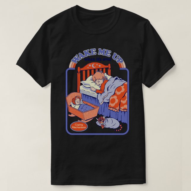 T-shirt Réveille-moi (Design devant)