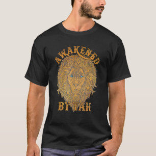T-shirt Réveillé Par Yah Hébreu Israélite Lion Juda Juda J
