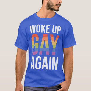 T-shirt Réveillez Gay Encore Couple Pride Mois LGBTQ