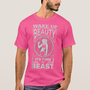 T-shirt Réveillez la beauté il est temps de passer du Yoga
