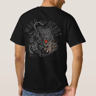T-shirt Réveillez la Bête : Tigre avec Marteau