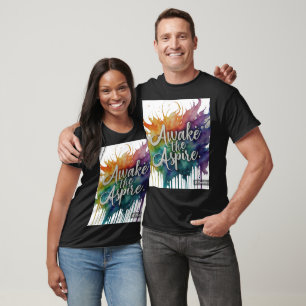 T-shirt "Réveillez l'Aspire : Rêvez. Crois. Réussi."