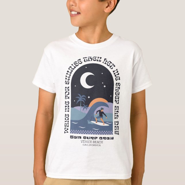 T-shirt Réveillez-moi pour Sunrise Tee (Devant)