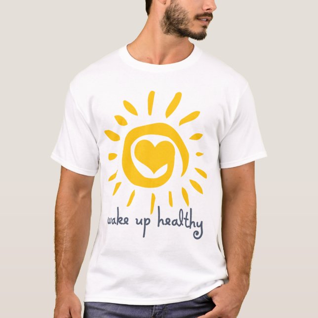 T-shirt Réveillez sain (Devant)