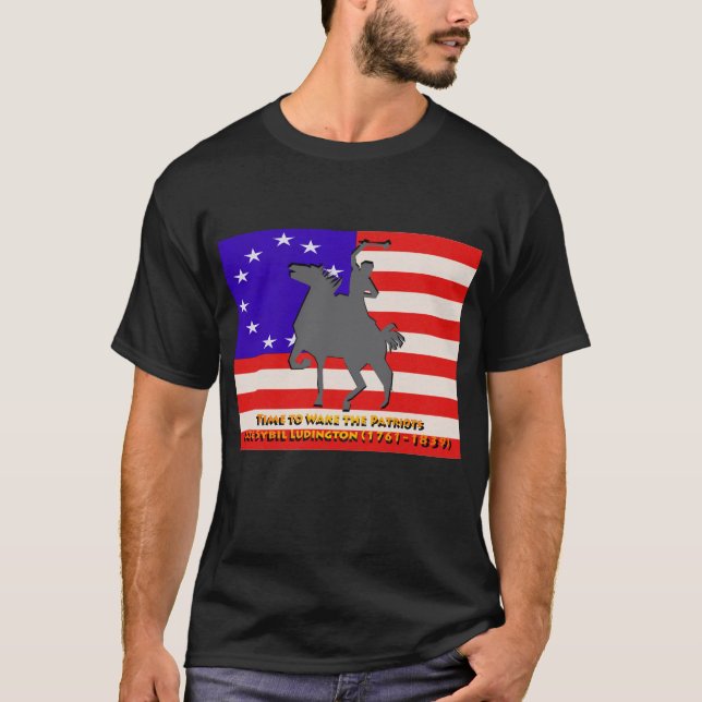 T-shirt Réveillons les patriotes (Devant)