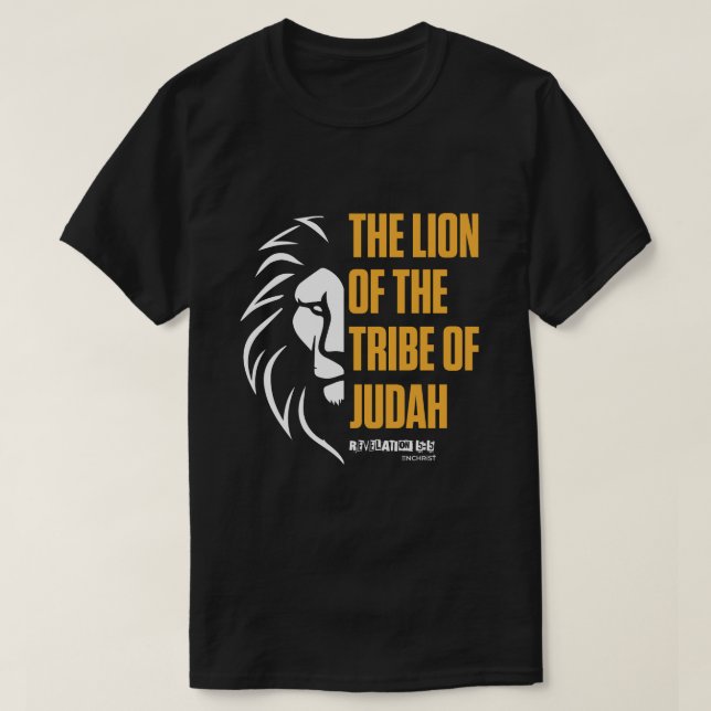 T-shirt révélation 5:5 - lion de juda (Design devant)