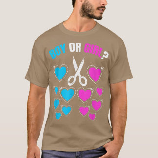 T-shirt Révélation de genre de garçon ou de fille