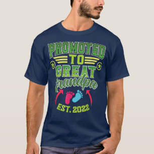 T-shirt Révélation de genre promu à grand-père pour grand-