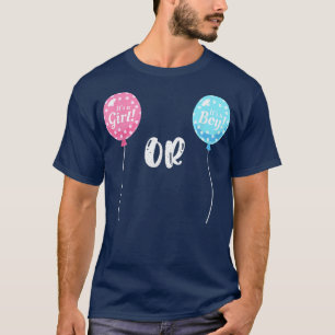 T-shirt Révélation de genre rose ou bleu