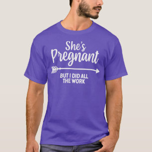 T-shirt Révélation de grossesse - Elle est enceinte, mais