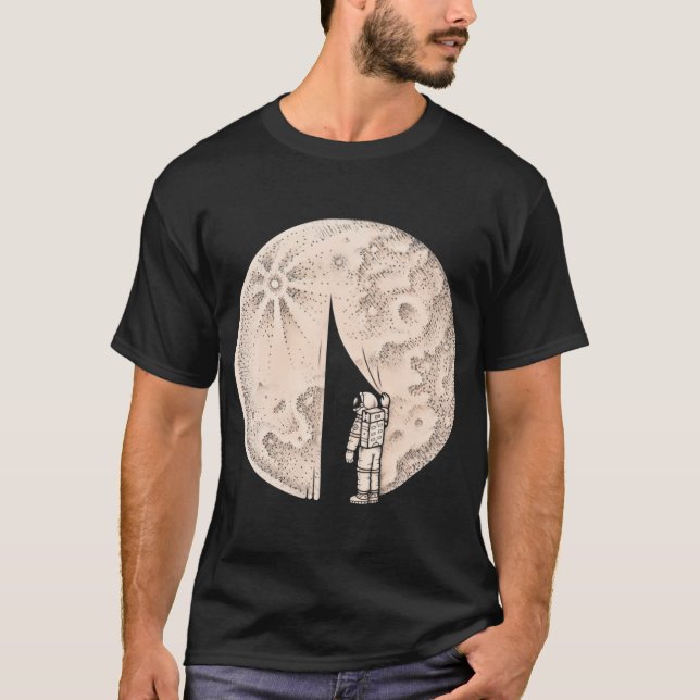 T-shirt Révélation de la face cachée de la Lune (Devant)