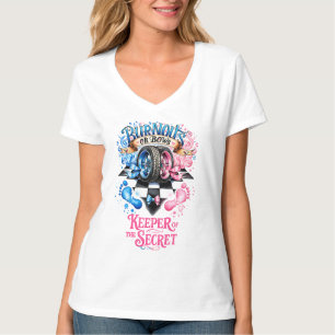 T-shirt Révélation de sexe Burnouts ou noeuds papillon de