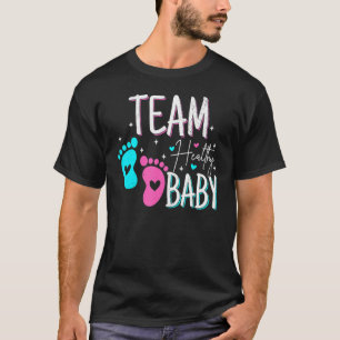 T-shirt Révélation De Sexe De L'Équipe Bébé Sain Fournitur